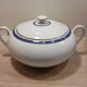 Christofle Océana Bleu dinner service, porcelain and fine gold
