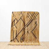 Yellow Berber rug 150/250cm