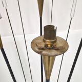 Pair of vintage Lunel floor lamps from 1950.