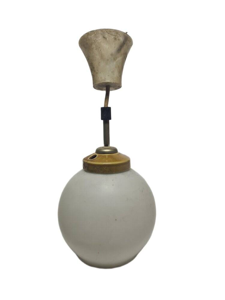 Postmodern Communist pendant lamp, Poland, 1970s