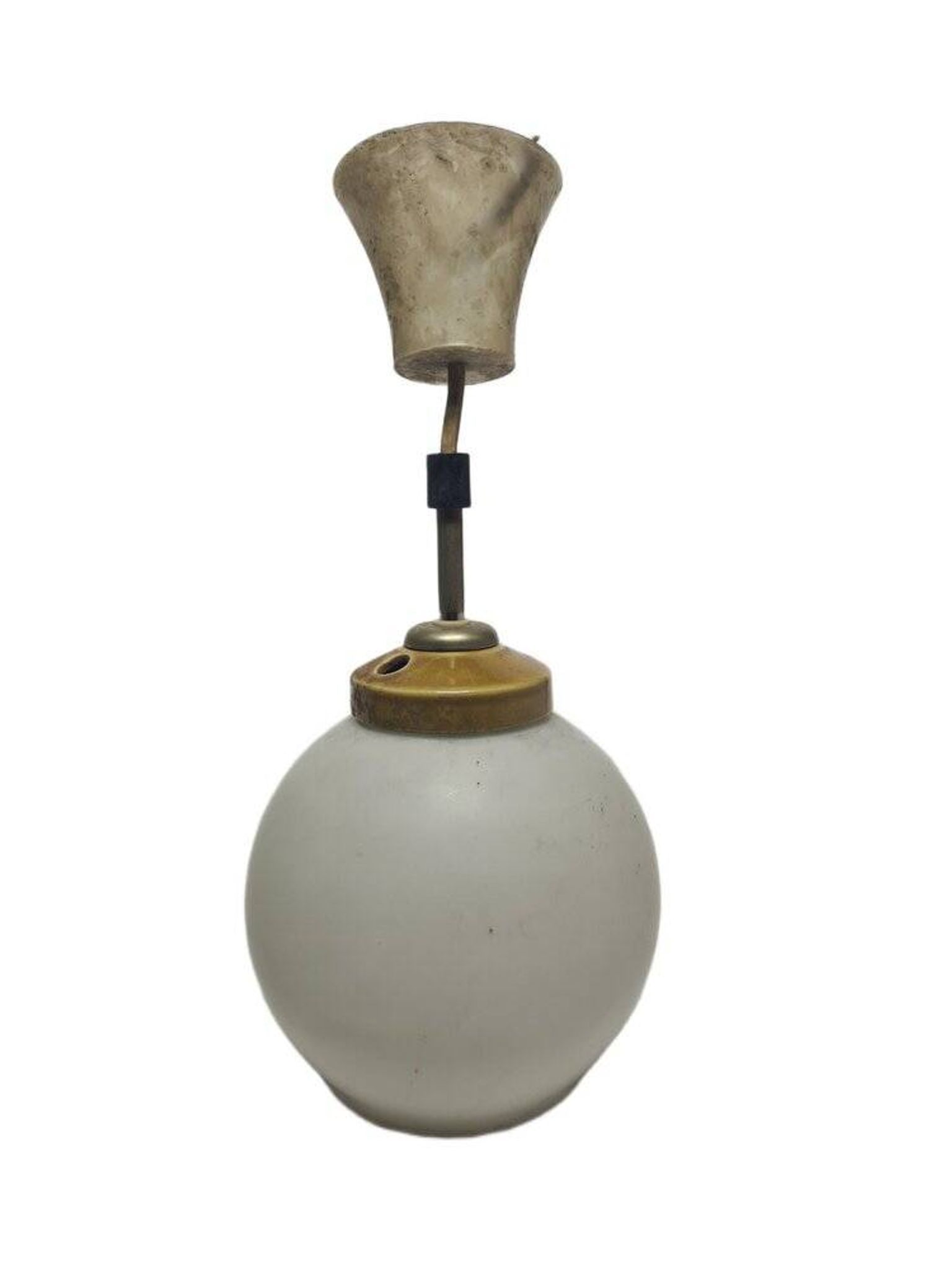 Postmodern Communist pendant lamp, Poland, 1970s