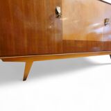 Teak and rosewood enfilade "Jules Perrenoud"