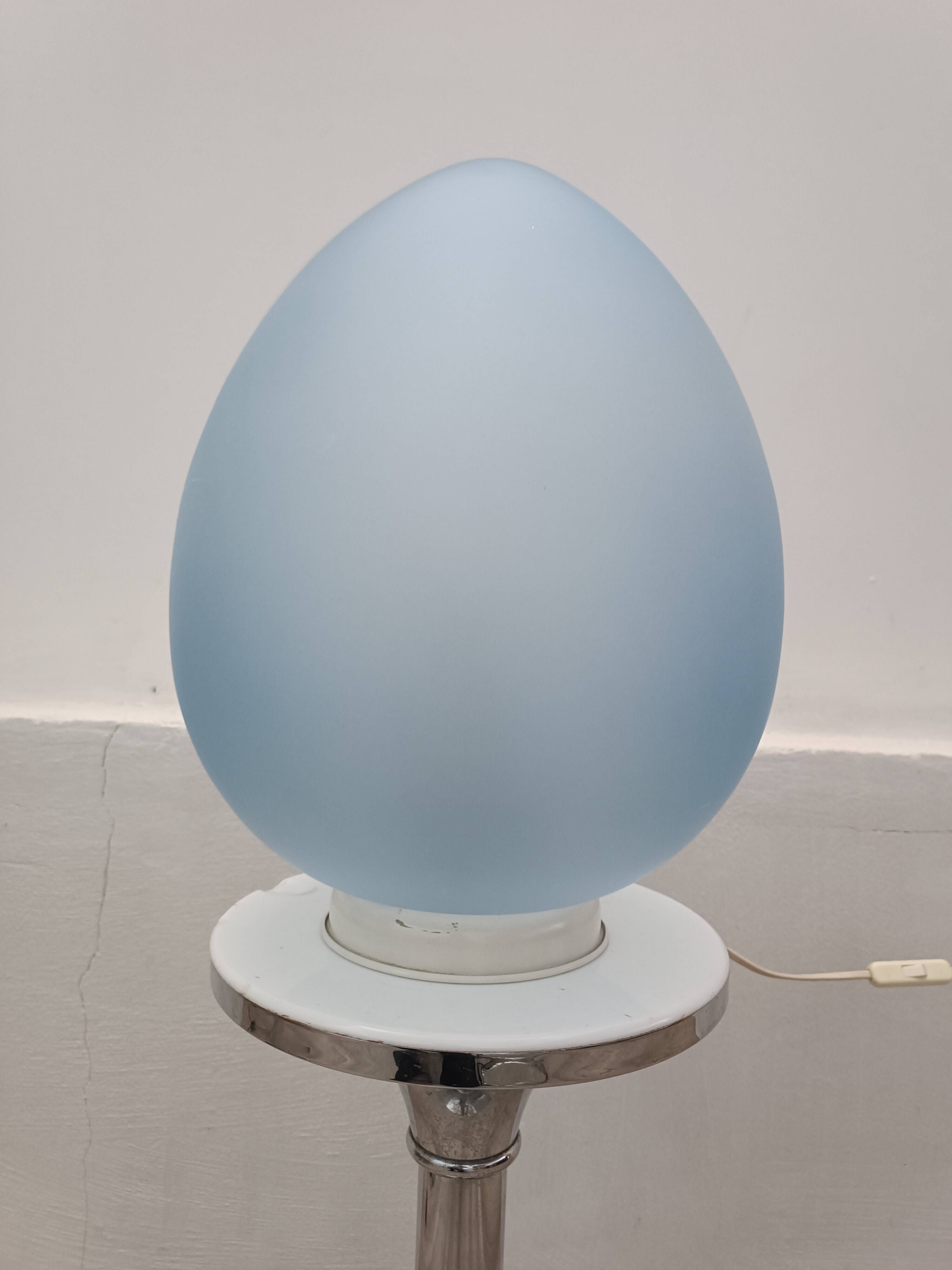 Large lamp mod. Egg 5178 by Siba 1980s
