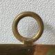 Grand miroir vintage en laiton