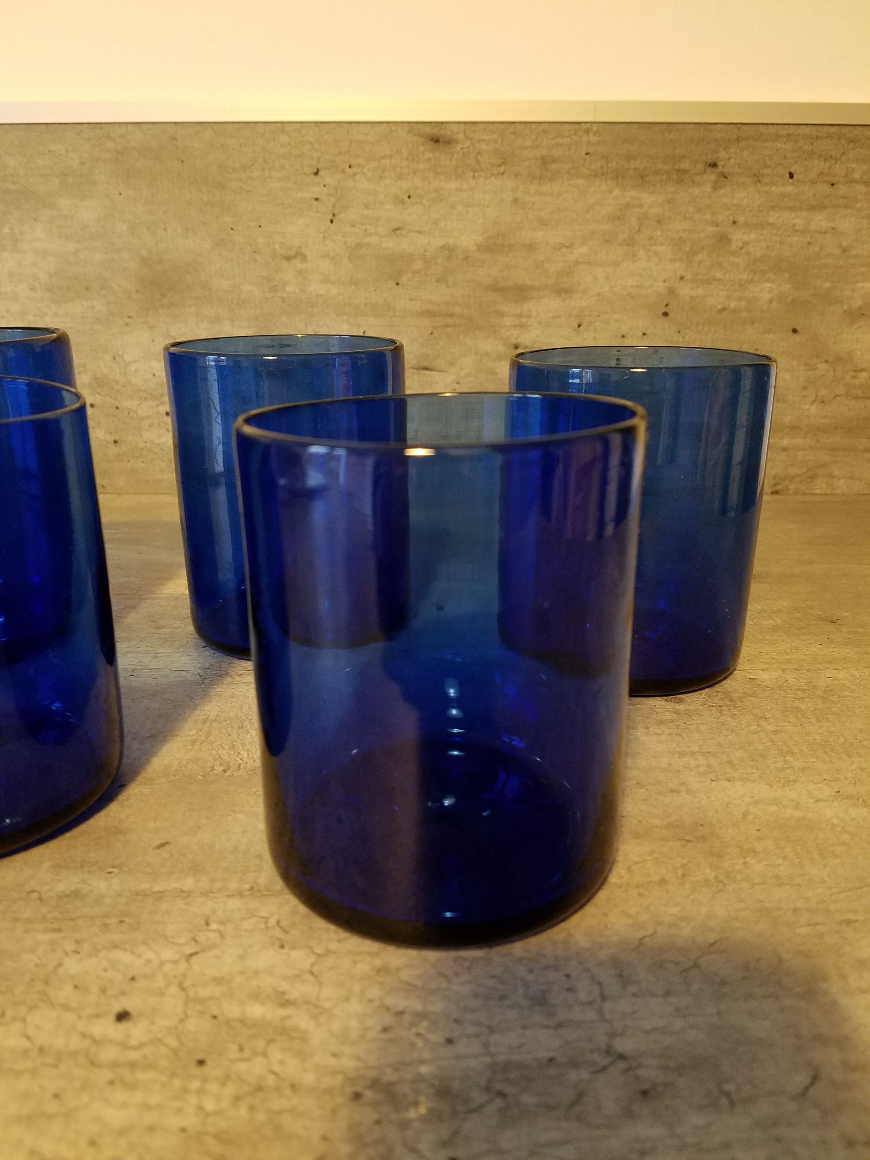 Set de 5 verres gobelets