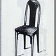 Secession dining chair no. 373 attributed to Josef Hoffmann/Otto Prutscher for J&J Kohn