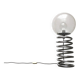 Floor lamp with spiral bulb from the German space age mid-century by Ingo Maurer for M-Design, 1960s.