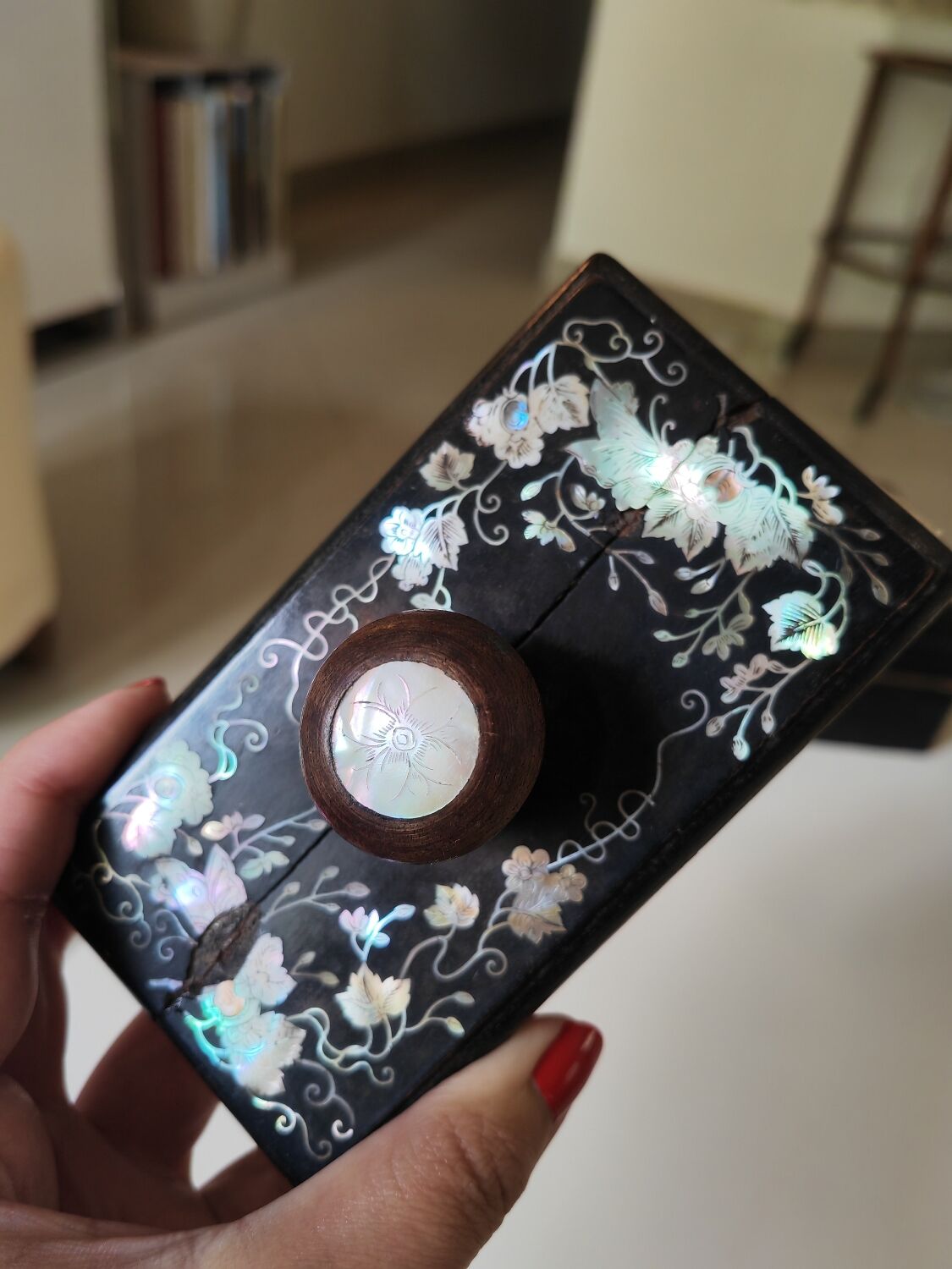 Napoleon III press stamp