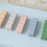 10 Ceramic Art Deco knife holders