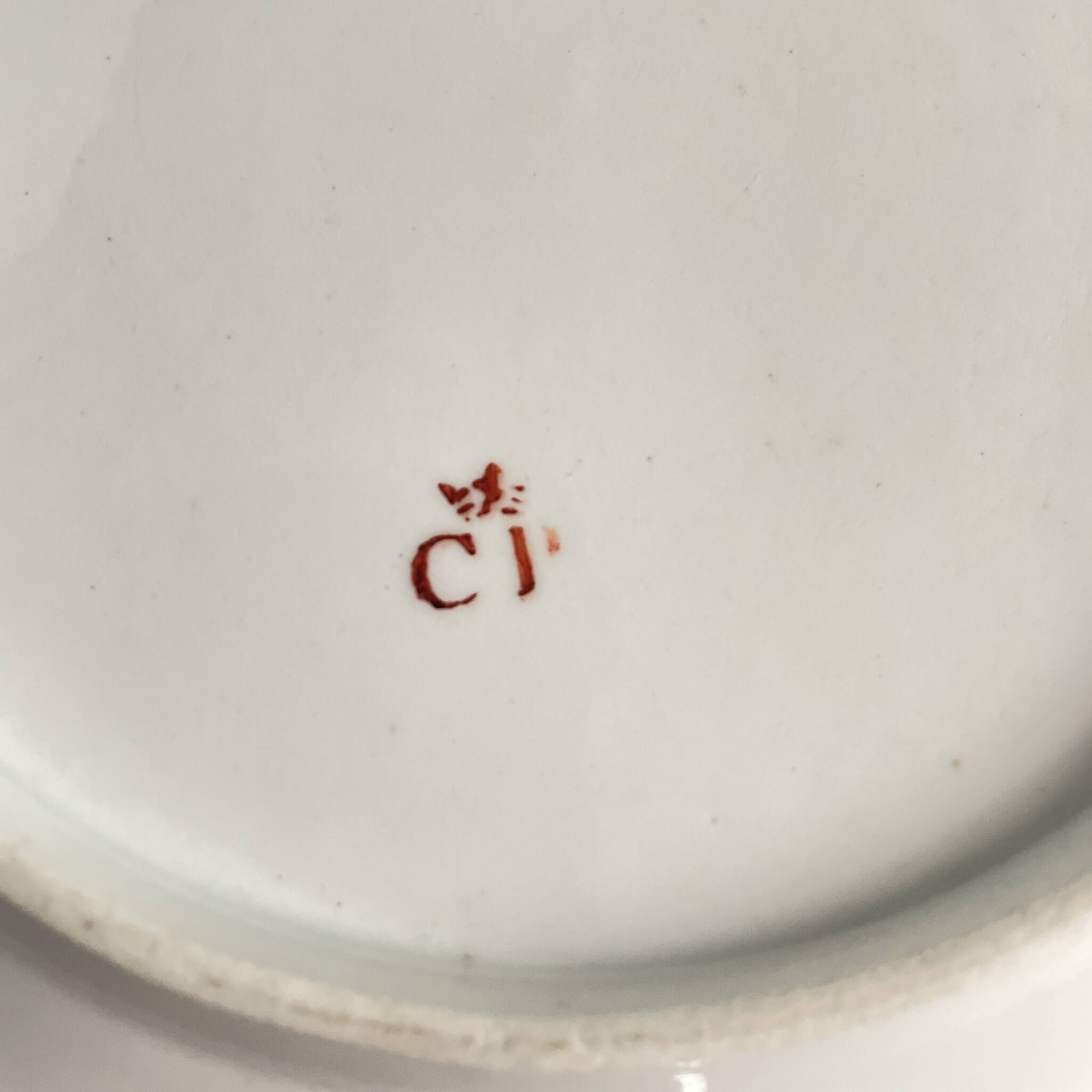 Porcelain Plate of the Count of Artois | Barbeaux | Late 18th Century