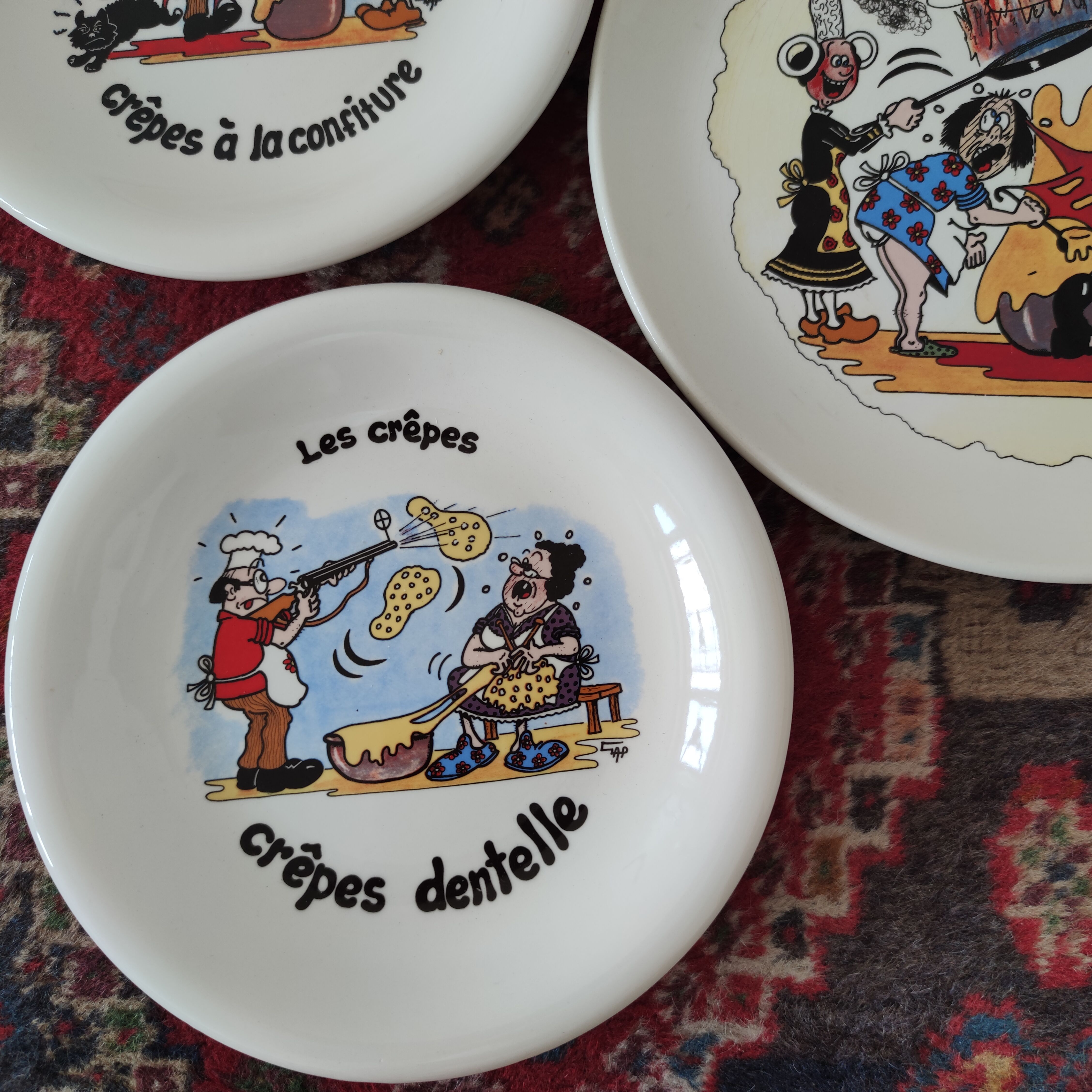 Dish Pancake plates décor Humorous