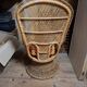 Emmanuelle rattan armchair
