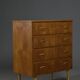 Commode scandinave en teck, années 1960