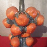 Pichet en barbotine grappe d'orange espagnol