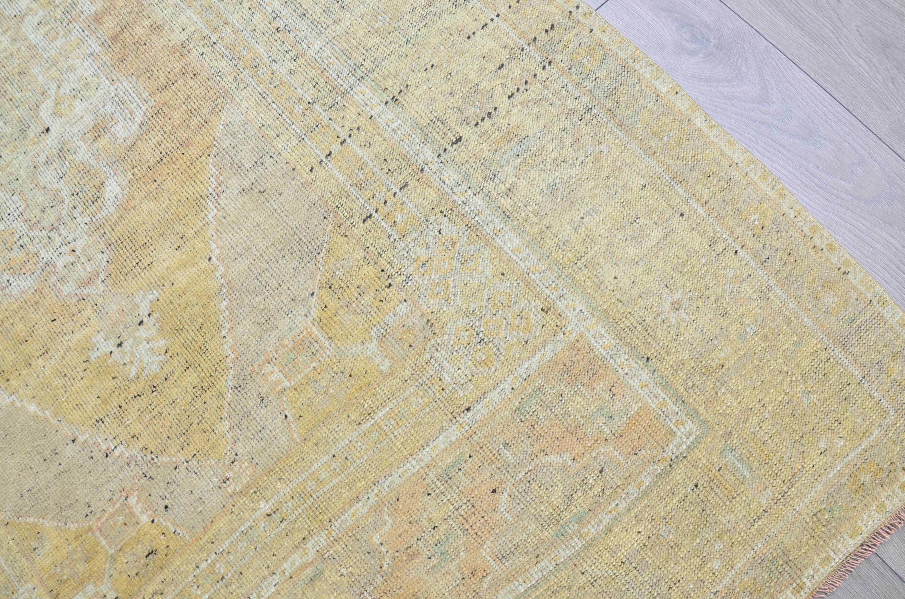 Vintage Anatolian Oushak  Wool Carpet sku 2535