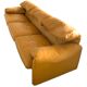 Maranlunga Cassina leather sofa by Vico Magistretti