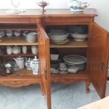 Varnish cherry varnished buffet