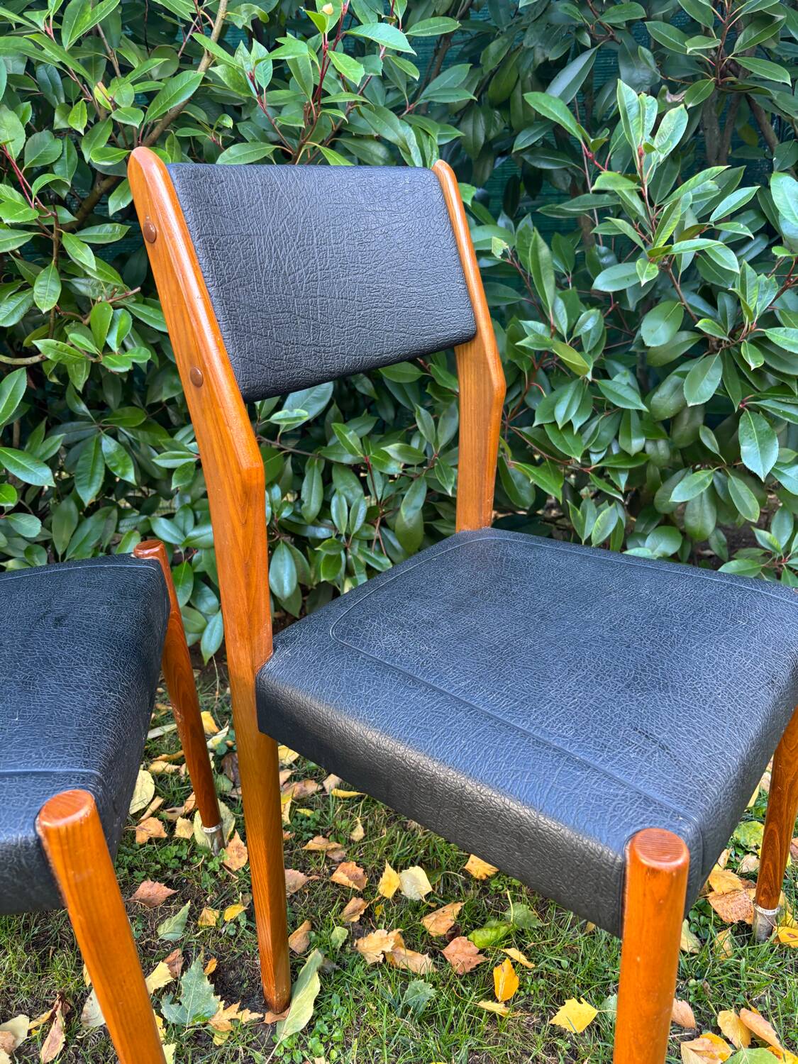 Vintage teak chairs