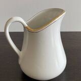 Jug or charming small vase, porcelain MEHUN, France