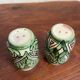 Punter cracked ceramic salt and pepper set, oil and vinegar set