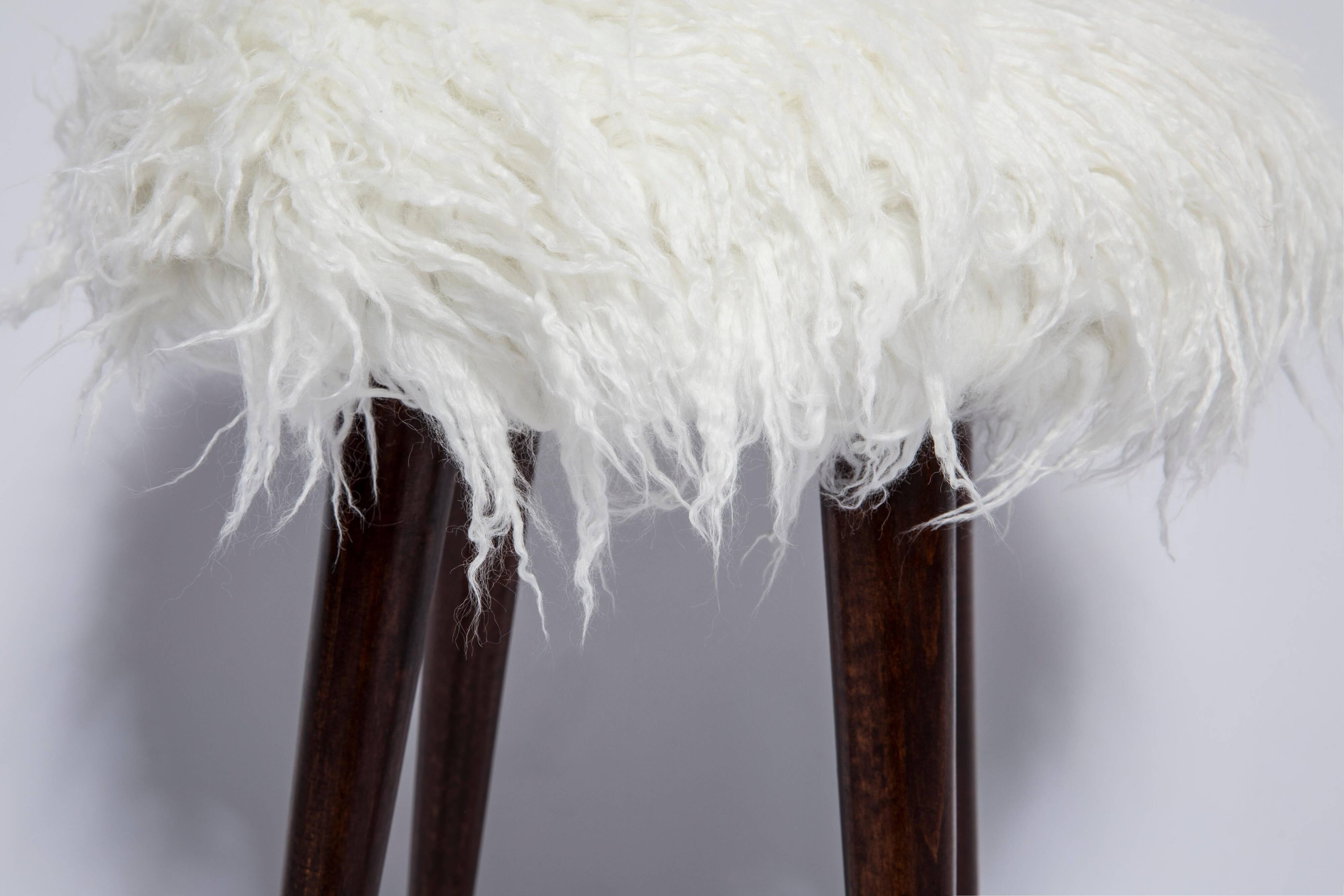 Alpaga stool, mid-century modern style, Europe, 1960s