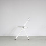 "Plia" folding chair from the 1970s by Giancarlo Piretti for Castelli, Italy.