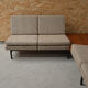 Corner lounge with 3-seater sofa, 2-seater sofa and corner table