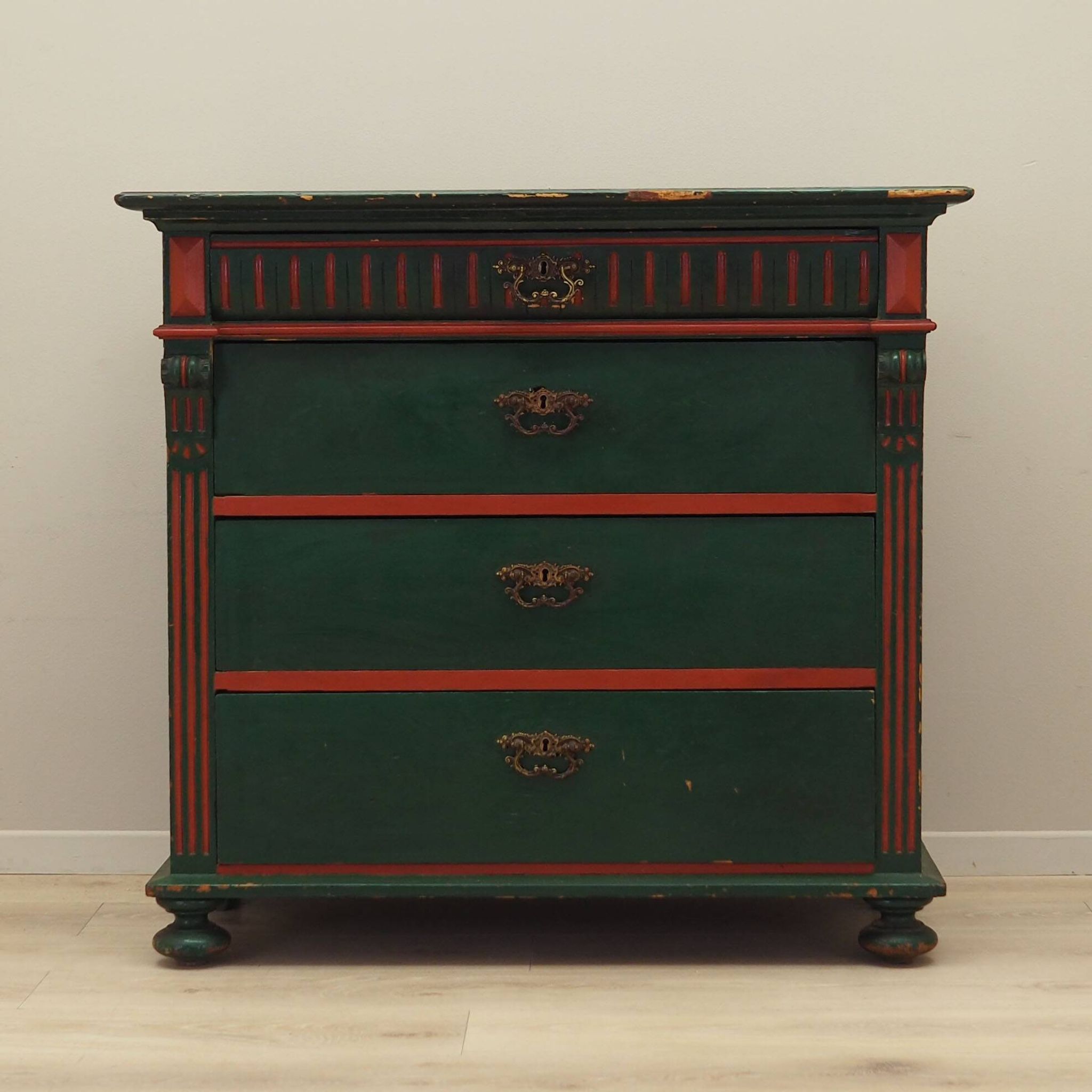 Pine chest of drawers, Danish design, 1950s, production: Denmark