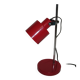 Sliding red desk lamp from the 1970s.