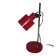 Sliding red desk lamp from the 1970s.