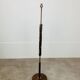 Scandinavian teak and brass floor lamp, 1960s