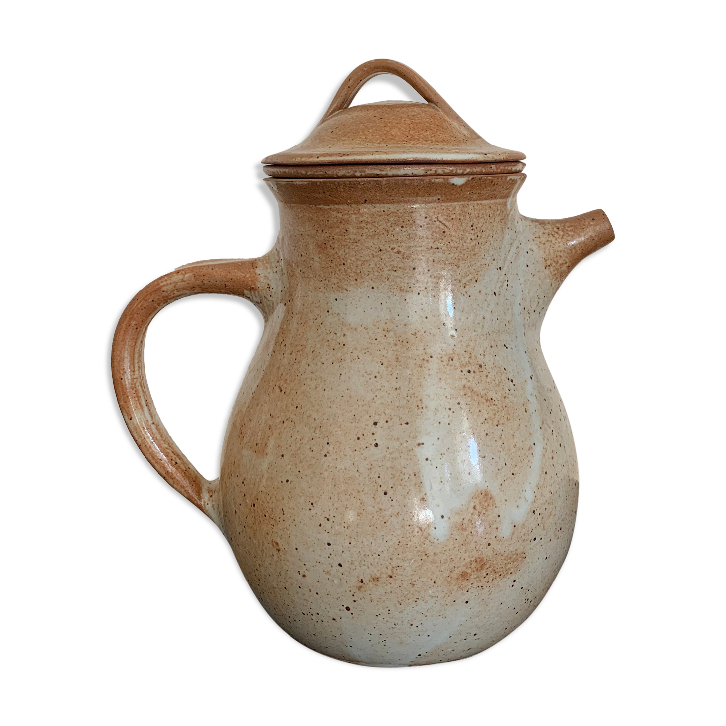 Théière grès vintage