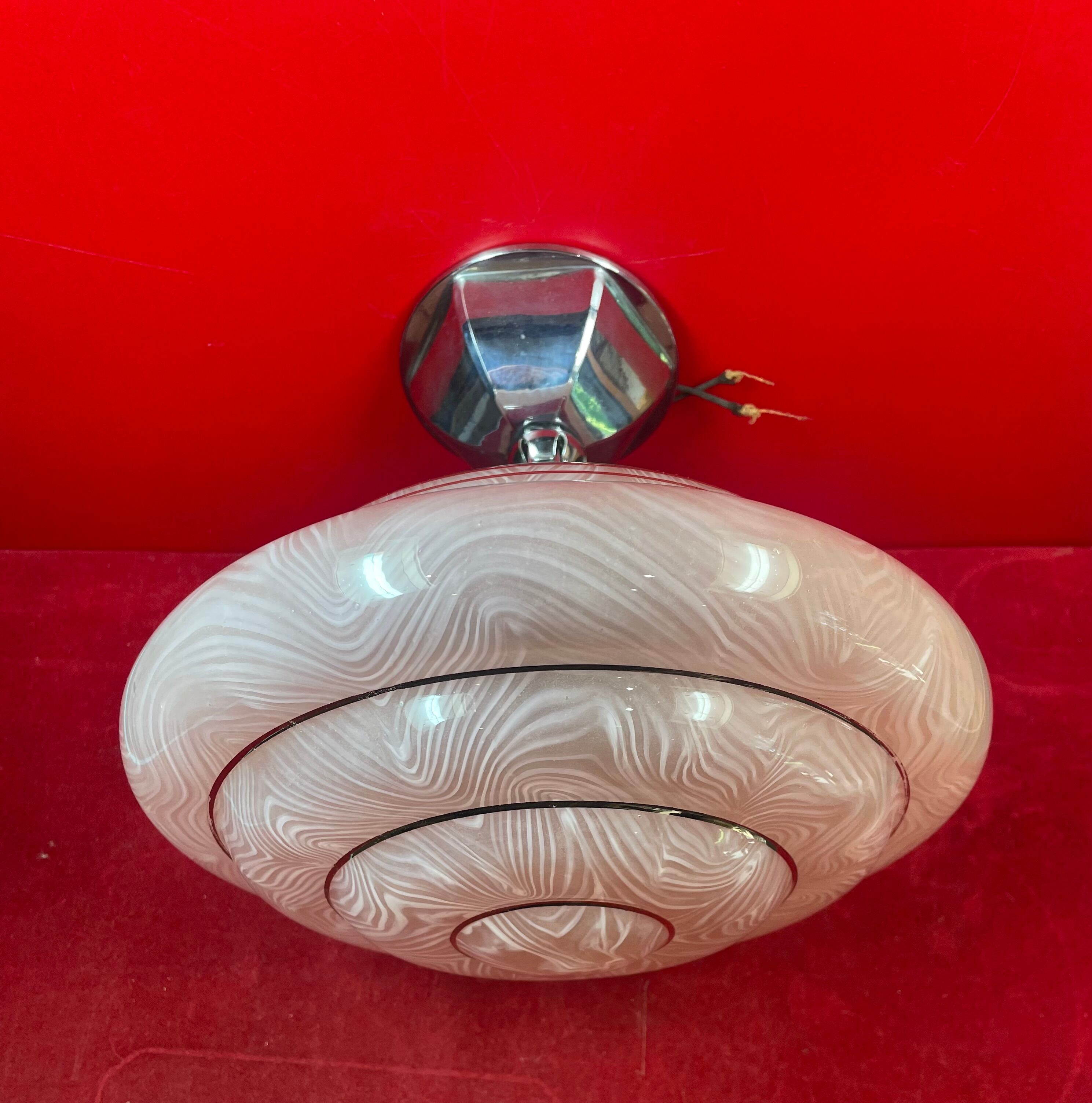 Art deco chandelier
