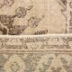 3x13 Persian Cream & Brown Oriental Vintage Runner Rug, 91x392Cm