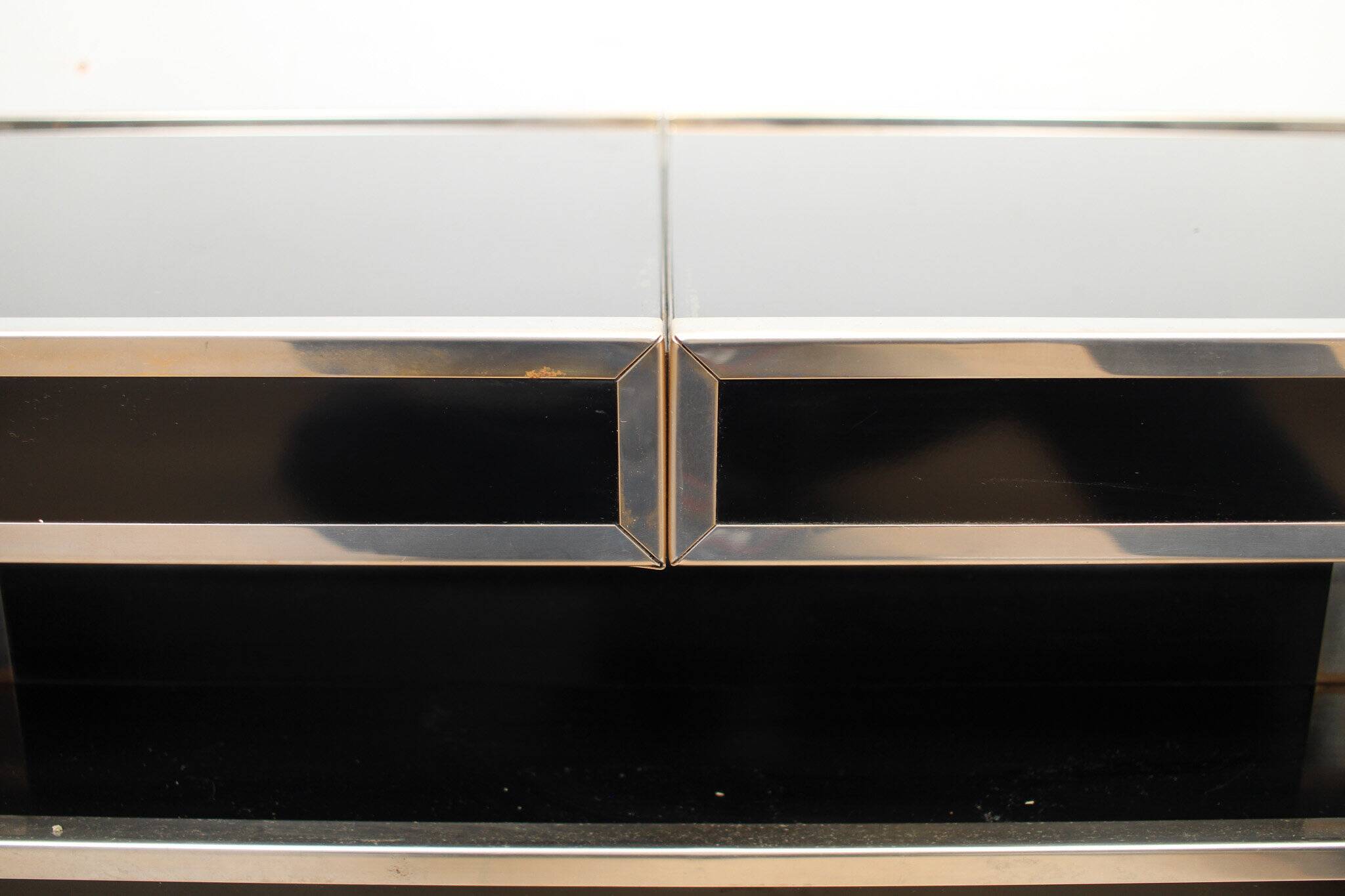 A vintage mid-century Willy Rizzo coffee table for Mario Sabot