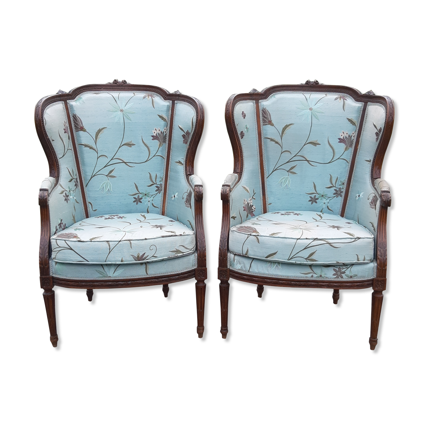 Pair of Cabriolet Armchairs