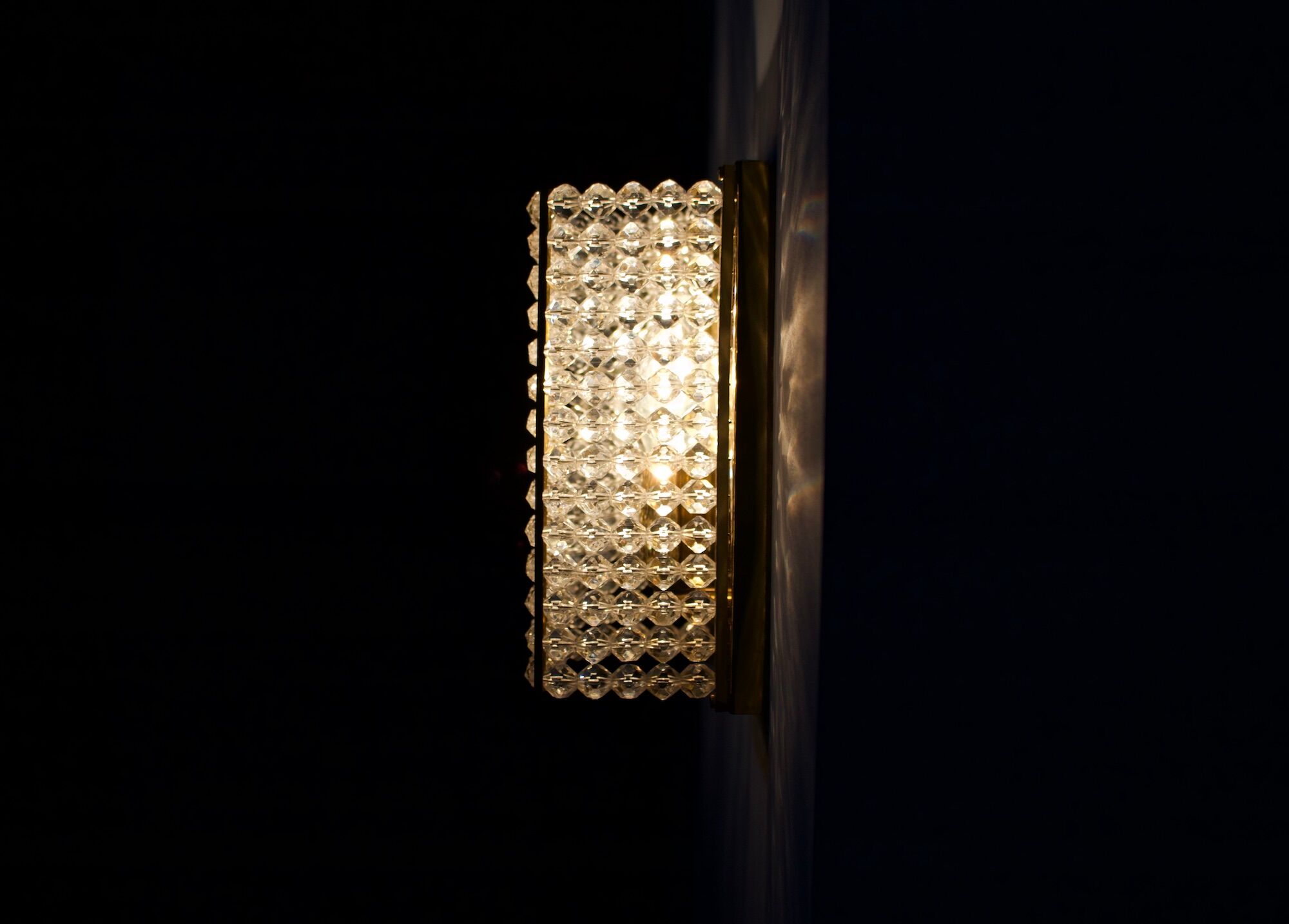 Rhinestone sconces "Bead bag"