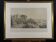 Lithograph under glass "Port of Hamburg", 19th century.