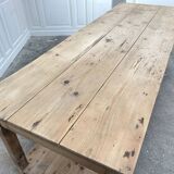 Ancienne table de drapier en pin