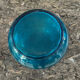 Vase en cristal bleu Georges Sand XIXeme siècle