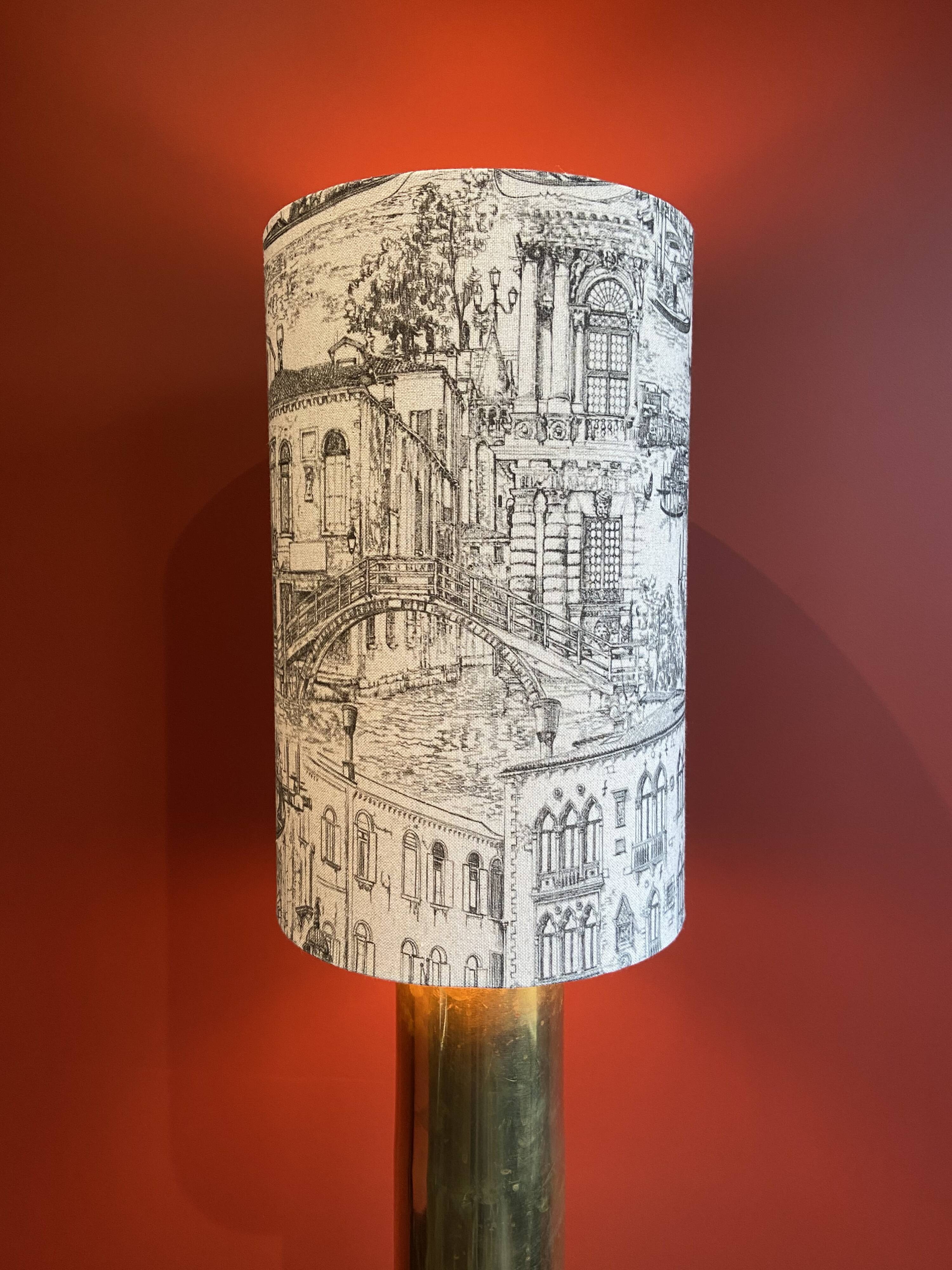 Table lamp "German Magdeburg Shell Socket" World War I, from