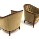 Set de 2 fauteuils "Fabiola" en velours, Bröderna Andersson, Suède, 1960