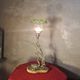 bronze lamp with marble, beautiful work by a bronzier, 1910 at 40 and fine tulip