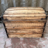 Old travel trunk