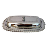 Complete vintage Irvinware butter dish