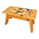 Vintage Hand-Painted Wooden Footstool: Yugoslavian Folk Art Decor