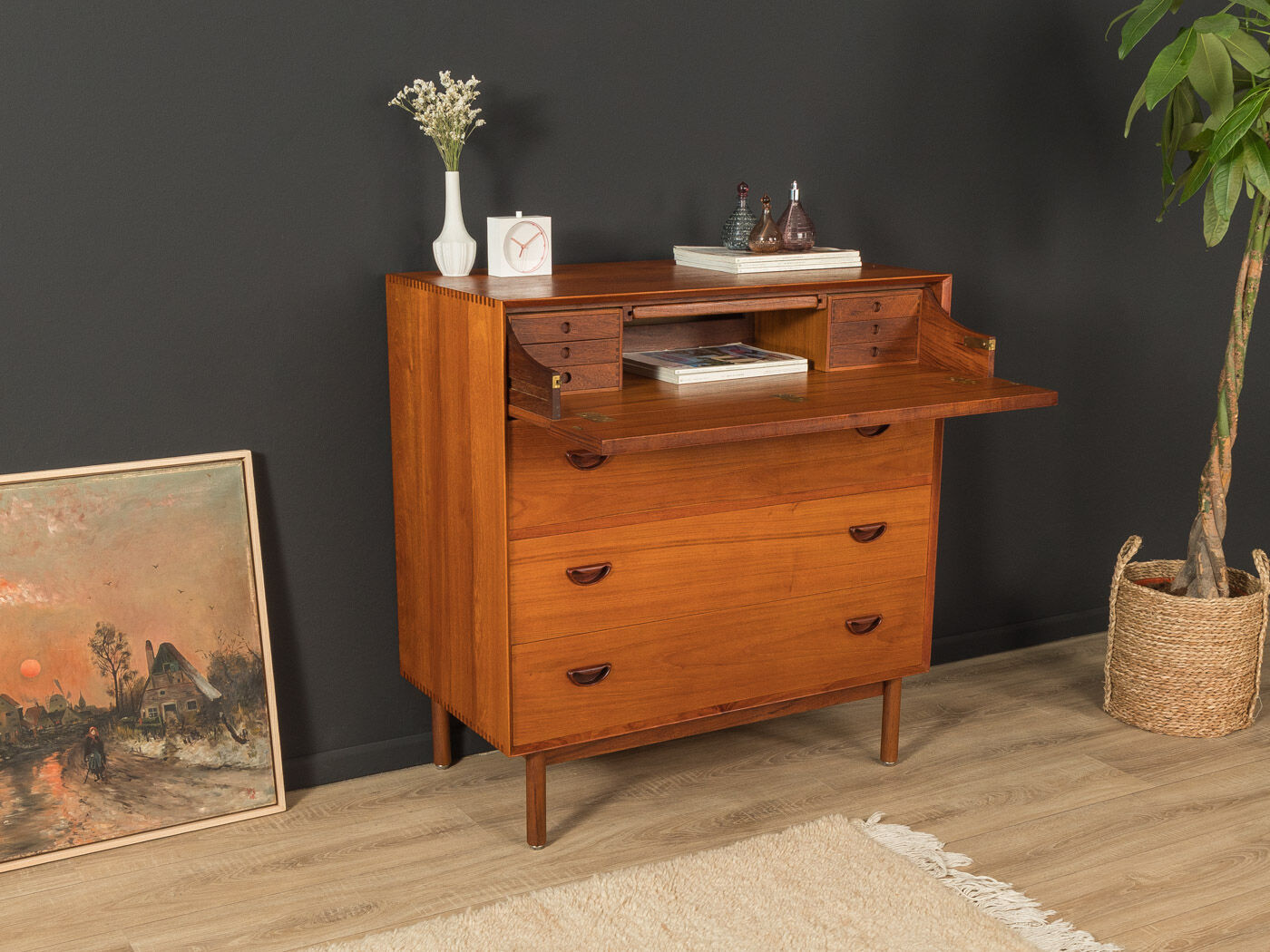 1960s dressing table, Peter Hvidt & Orla Mølgaard-Nielsen