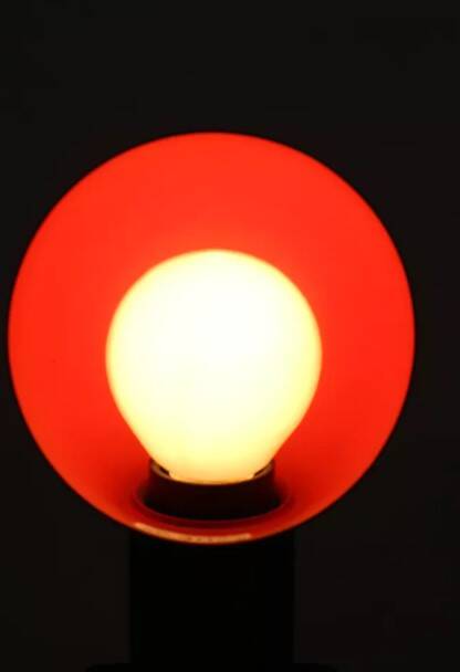Nuova Veneta Lumi red table/wall lamp vintage