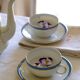 Limoges manufacture BRP fine porcelain tea service circa 1925/30