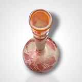 Vase with floral decoration, Gallé, early 20th century